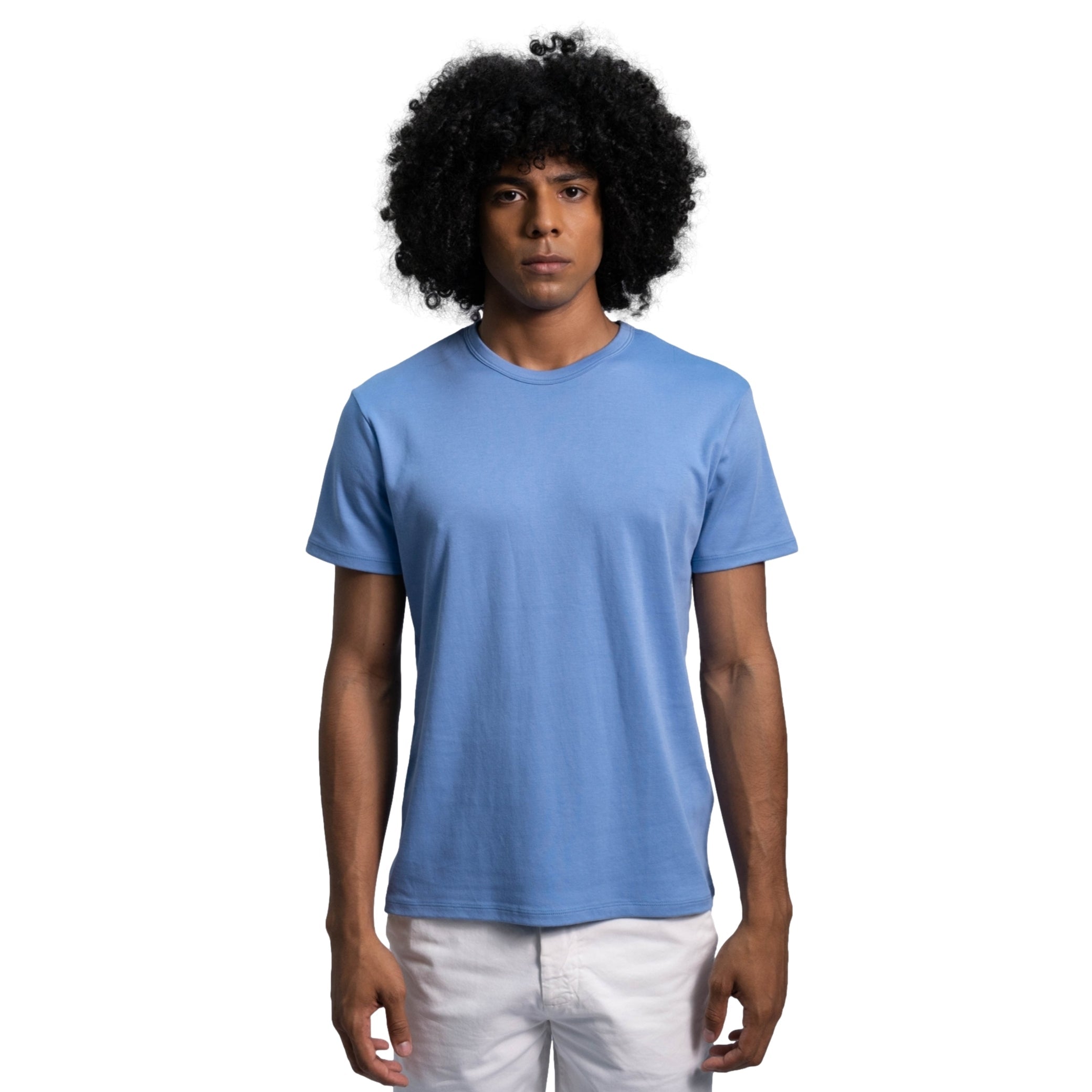 mens shirts color natural babyblue