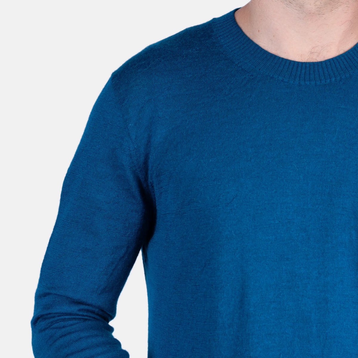 mens alpaca wool sweater ultra soft color teal