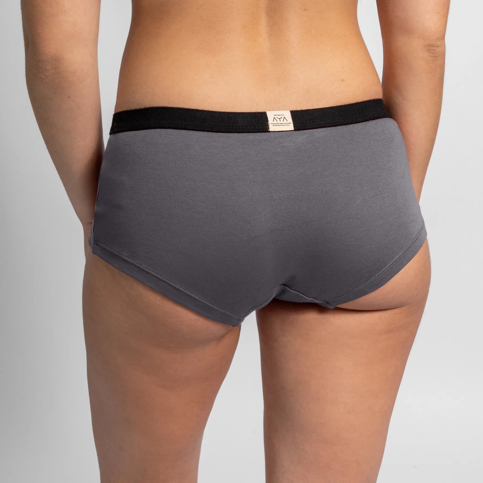 womens non toxic panties color gray
