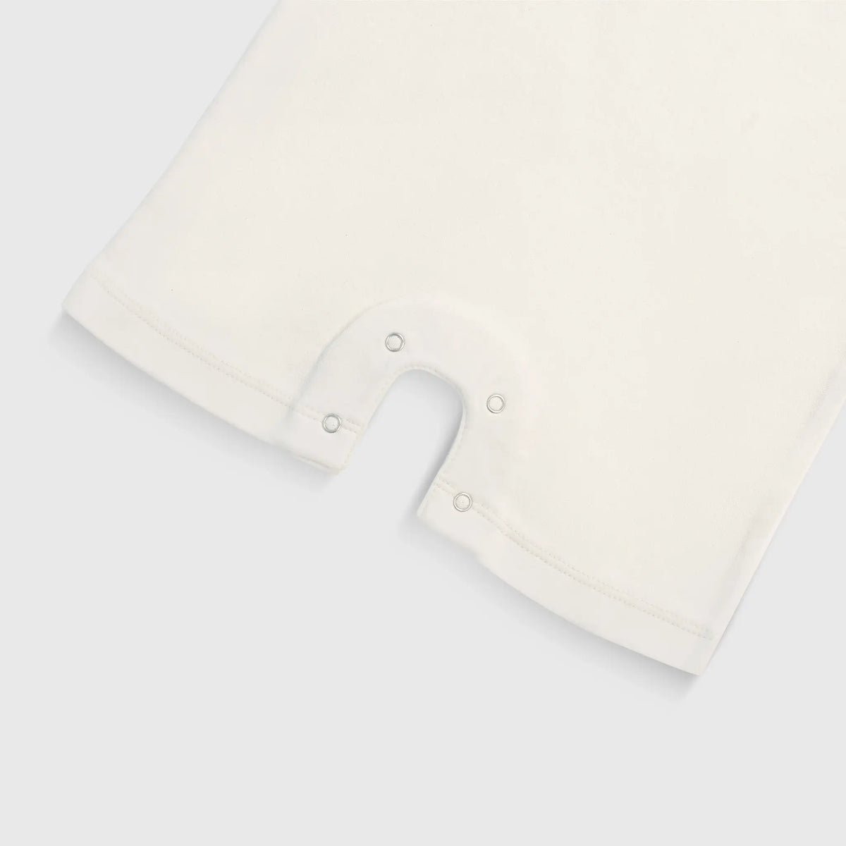 baby boys sustainable brand sleeveless romper color Undyed