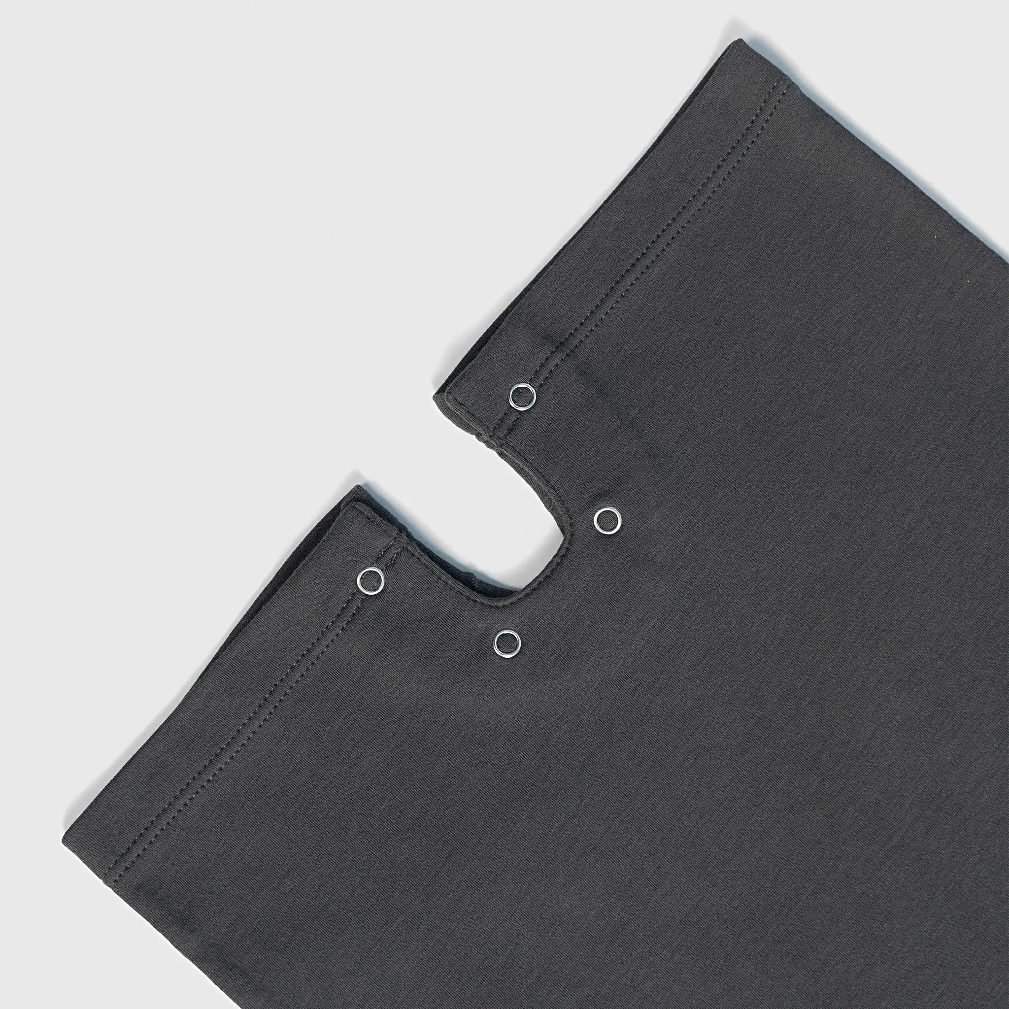 baby boys sustainable sleeveless romper color gray