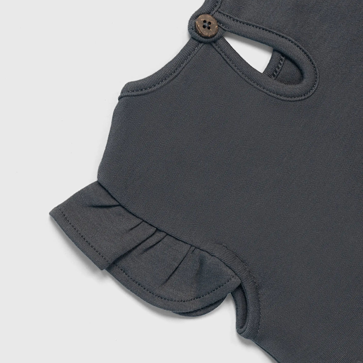 baby girl 100 cotton dress color gray