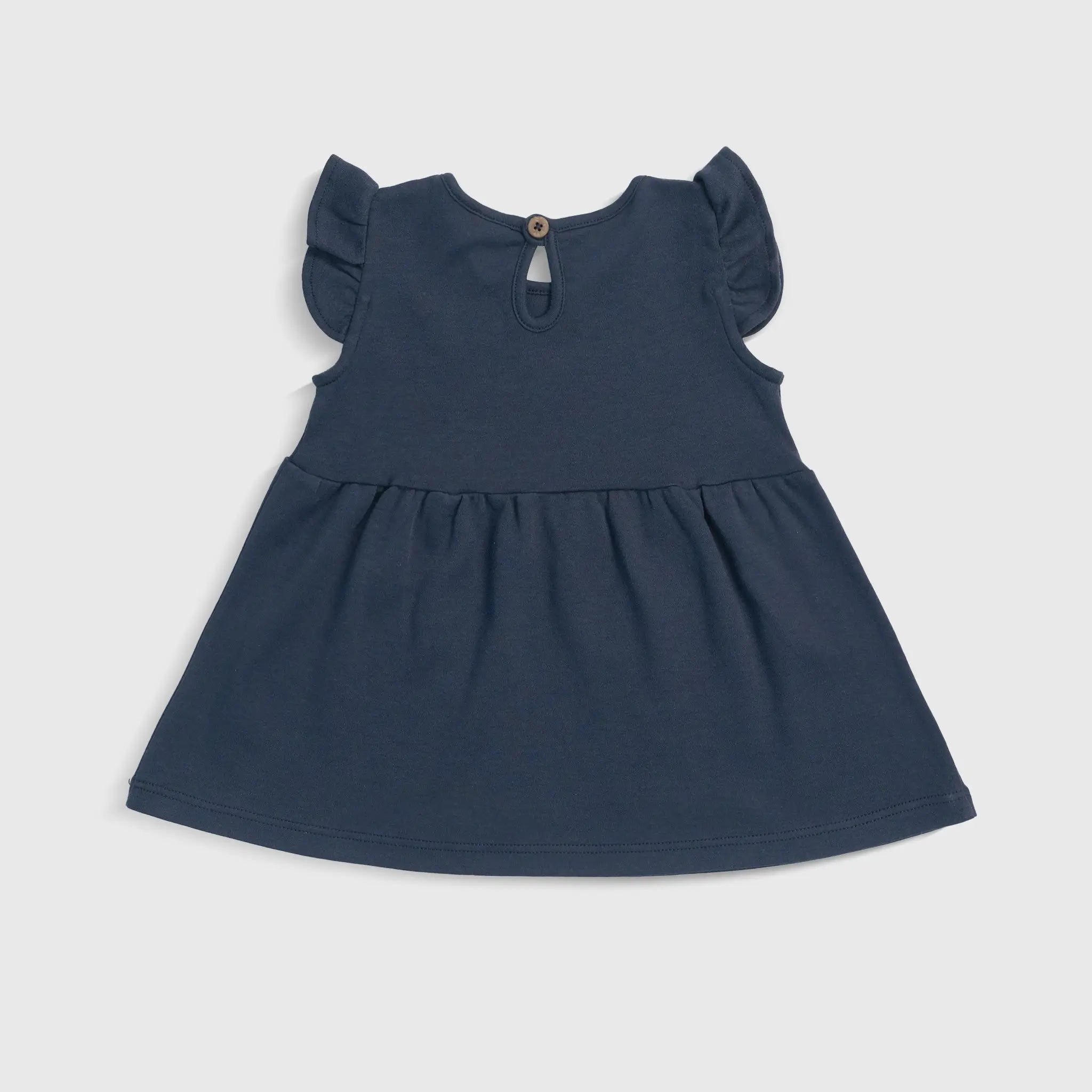 baby girl hypoallergenic dress color navy blue