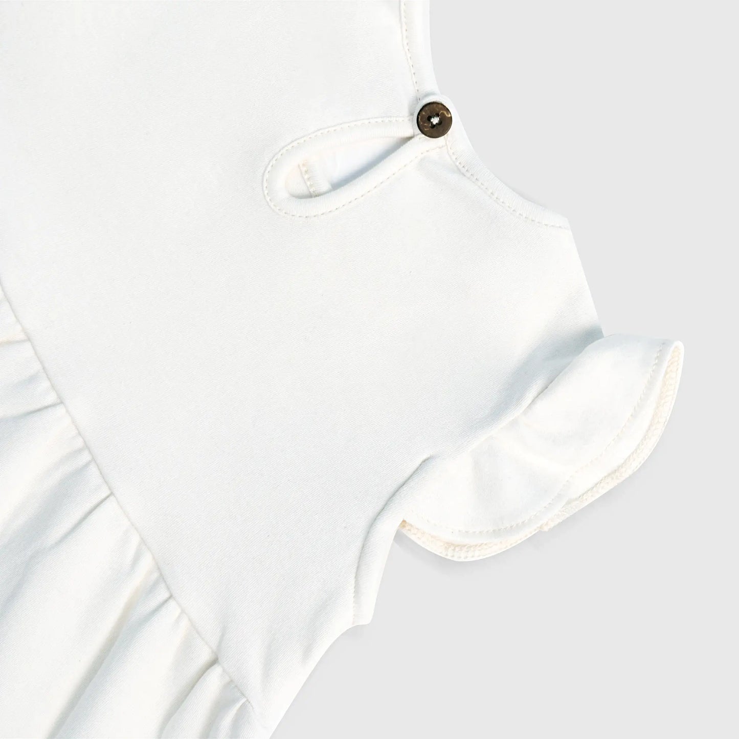 baby girl super soft dress color Undyed