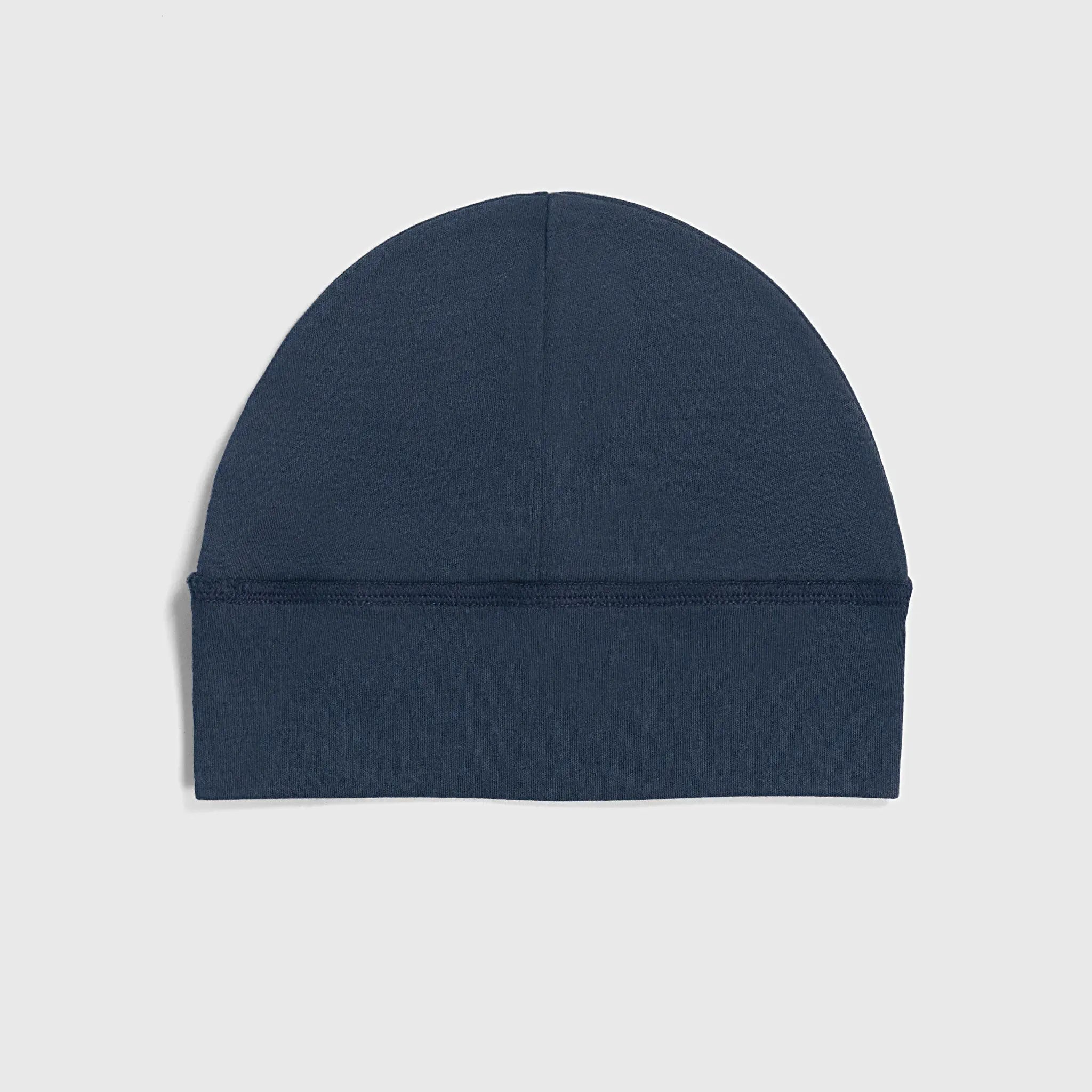 babys eco friendly cap color navy blue
