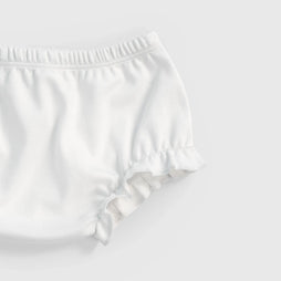 babys eco friendly diaper cover white