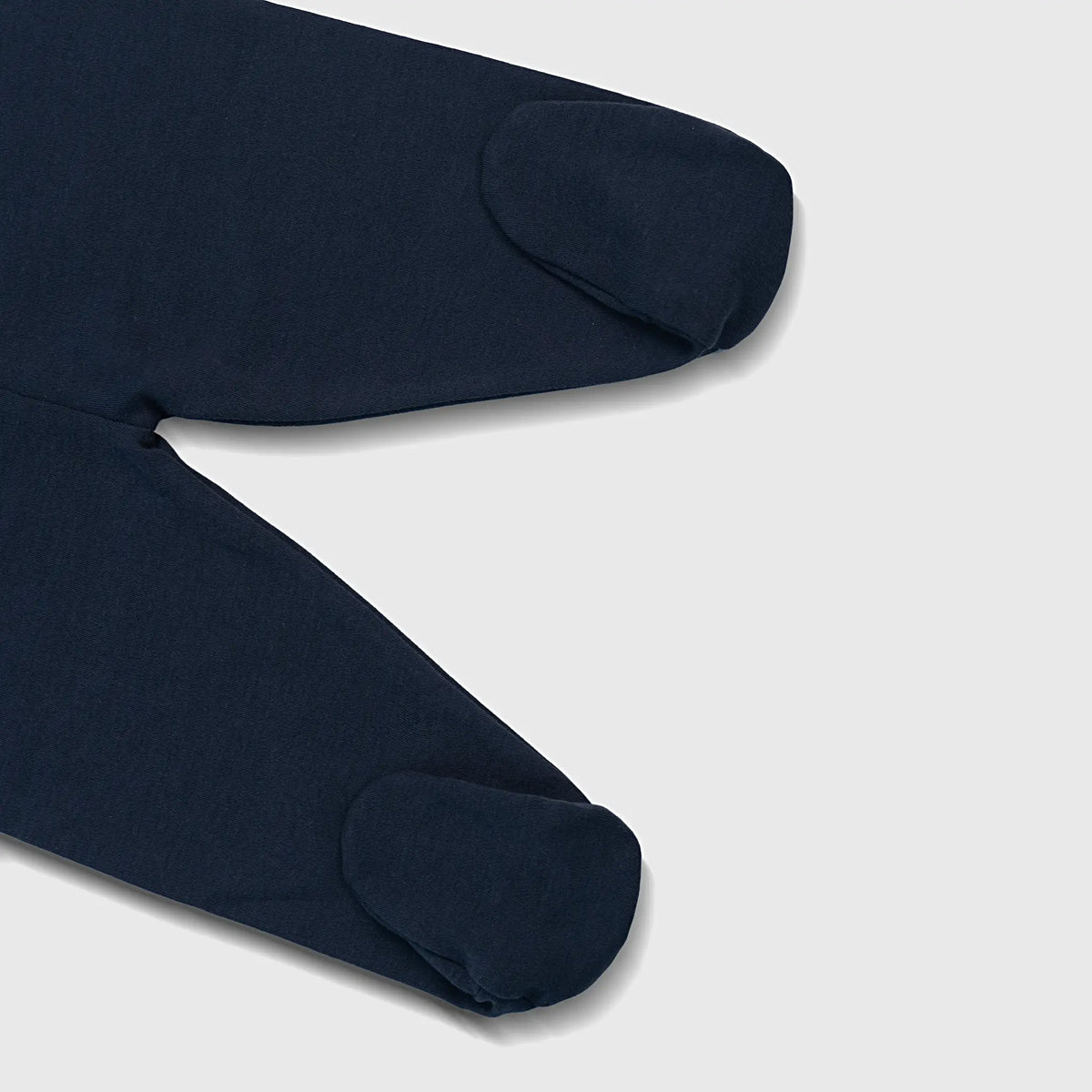 babys plastic free pants color navy blue