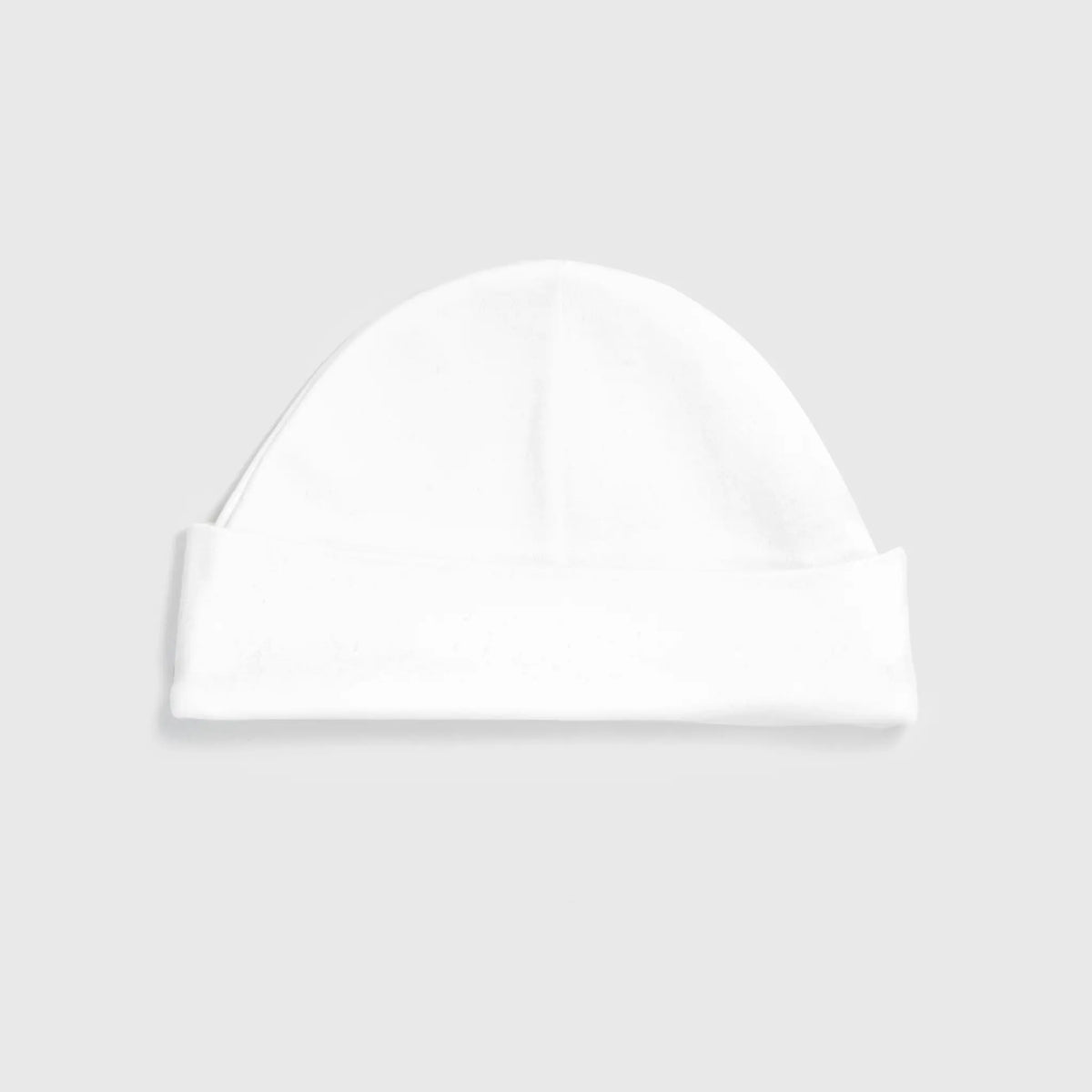 babys ecological cap color white
