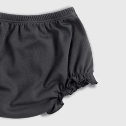 babys hypoallergenic diaper cover color gray