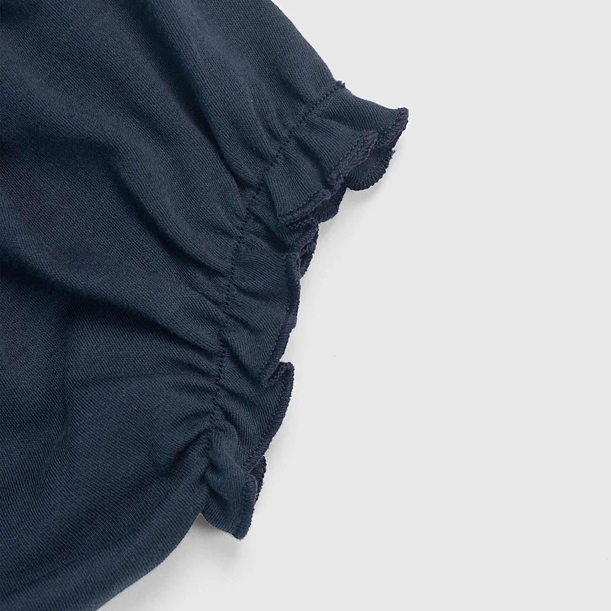 babys organic cotton diaper cover color navy blue