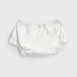 babys plastic free diaper cover white