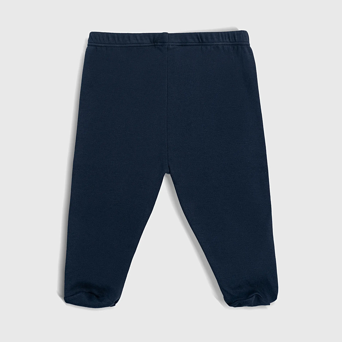 babys plastic free pants color navy blue