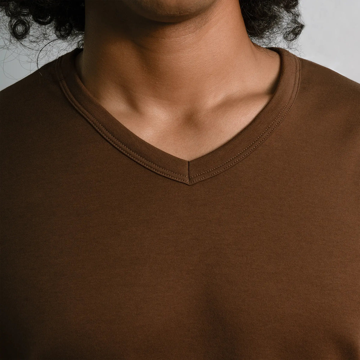 Men's Organic Pima Cotton V-Neck T-Shirt