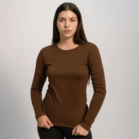 Women's Organic Pima Cotton Long Sleeve T-Shirt