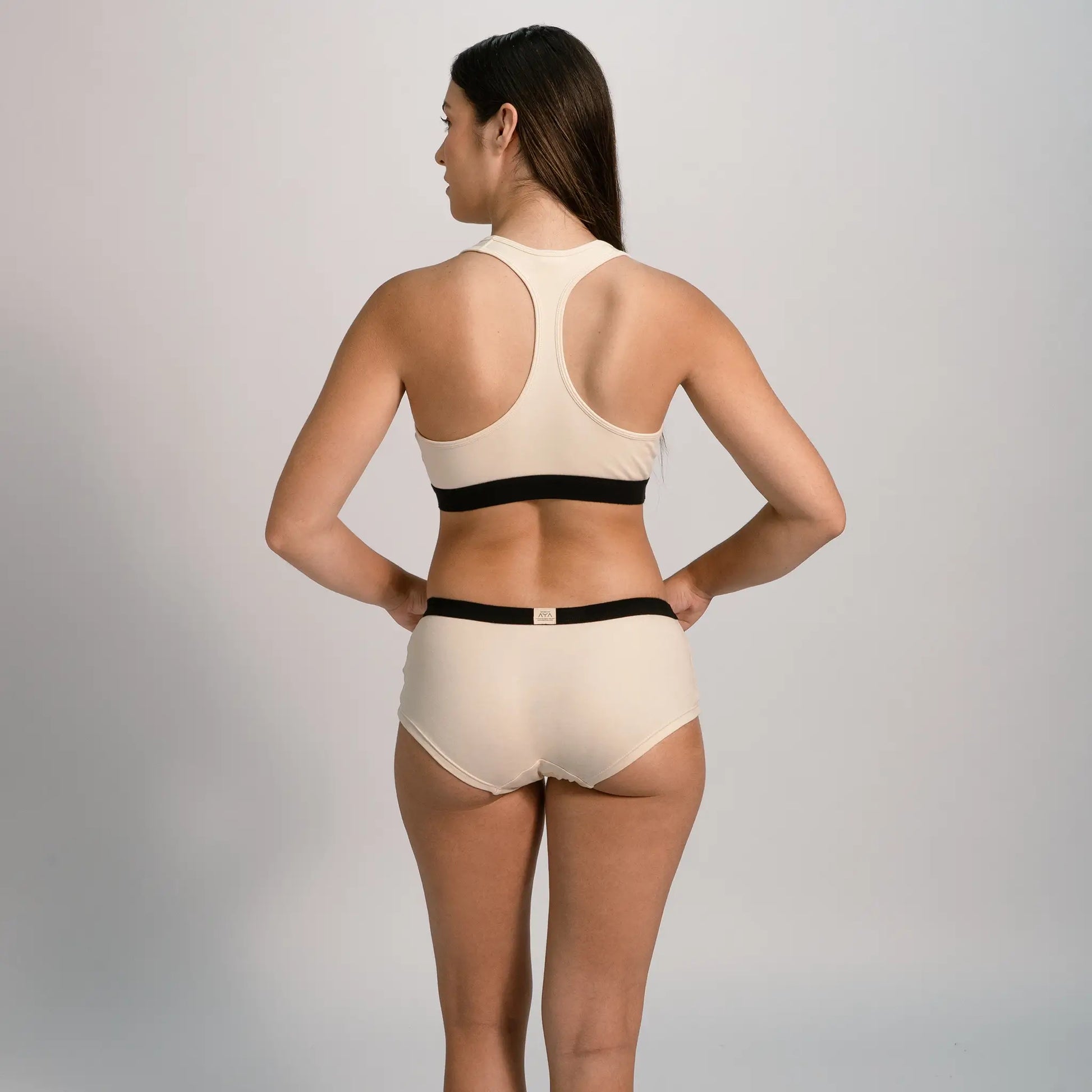 womens eco friendly panties color undyed