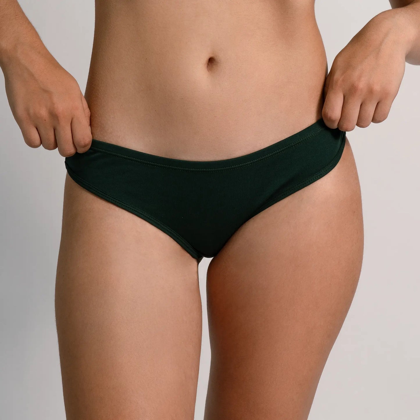 womens eco friendly thong color dark teal