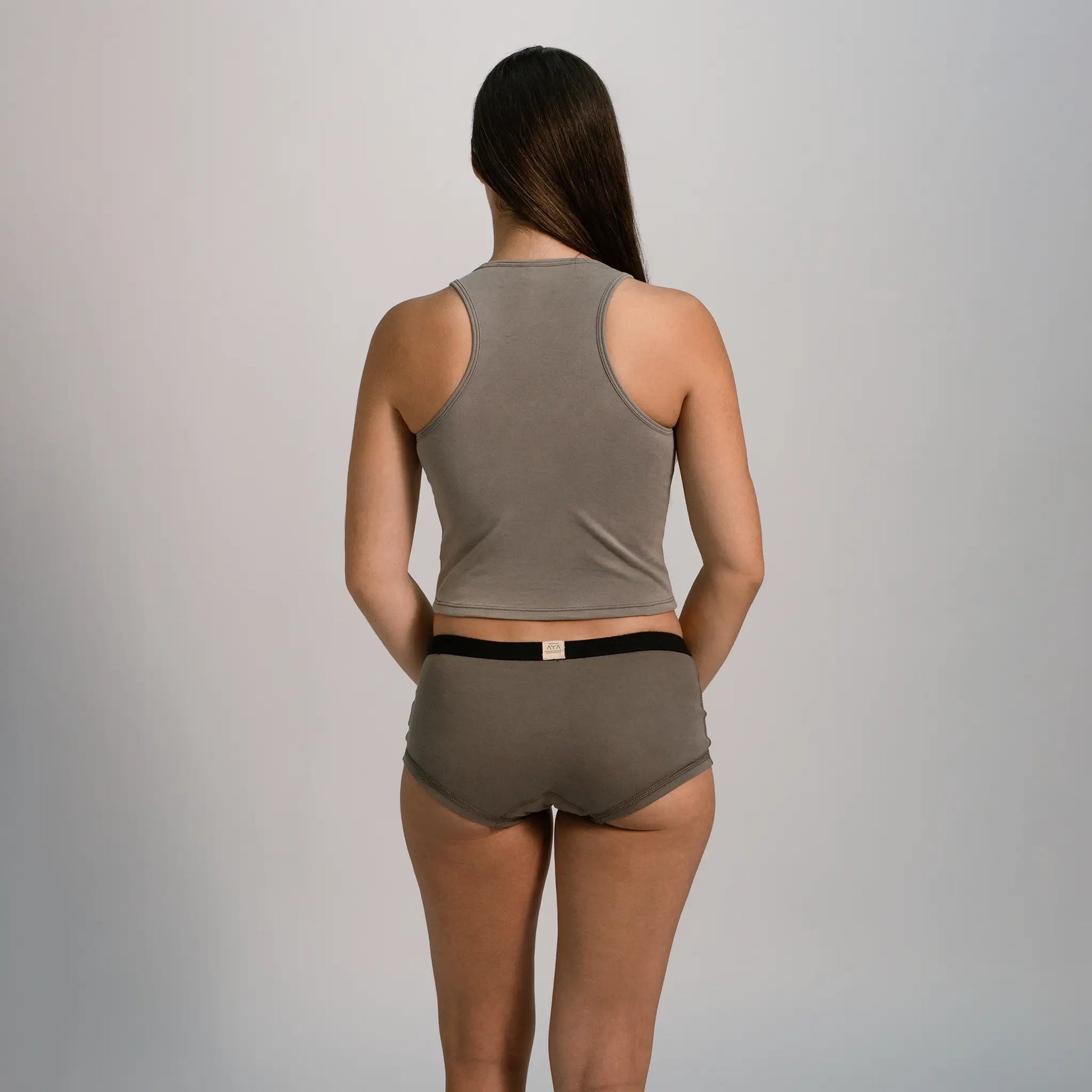 womens natural product panties color natural gray