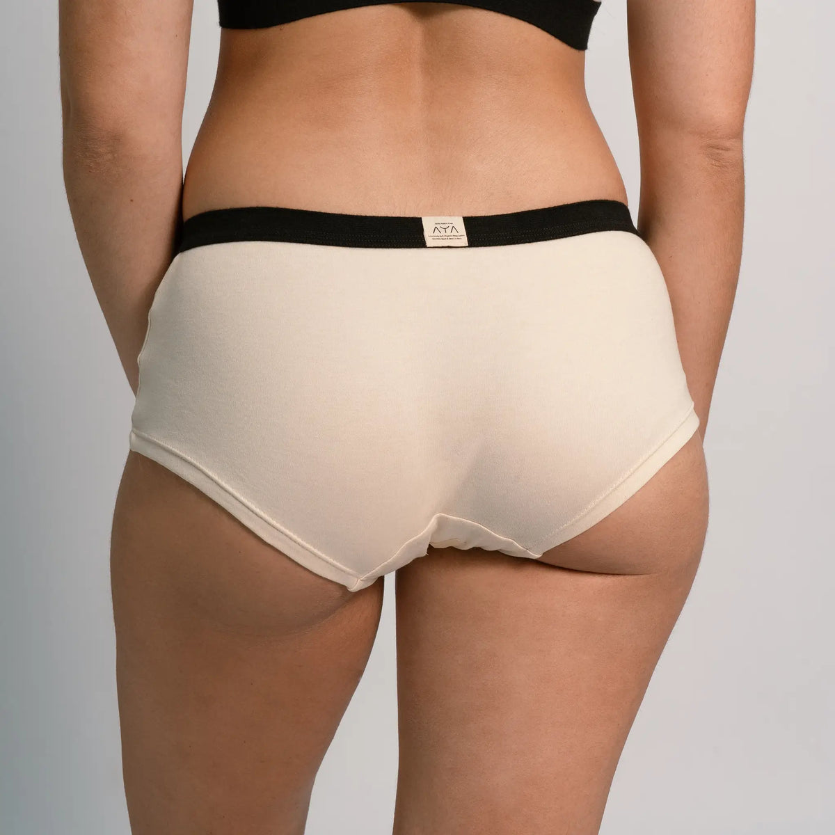 womens organic materials panties color undyed