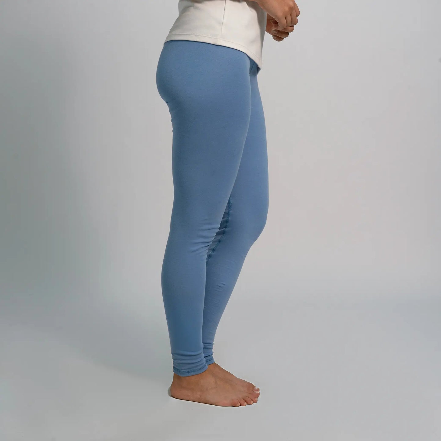 womens single origin leggings color sky blue
