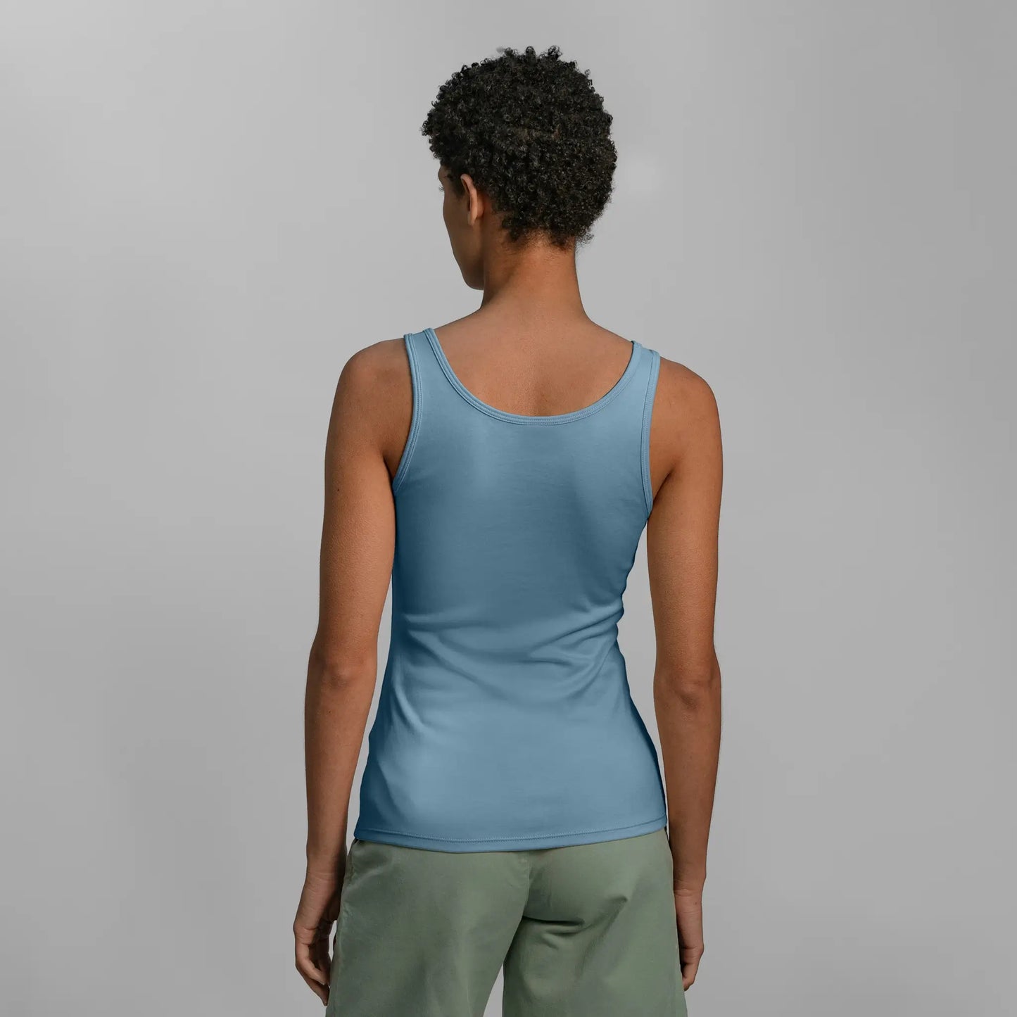 womens sustainable clothing tank top color natural babyblue