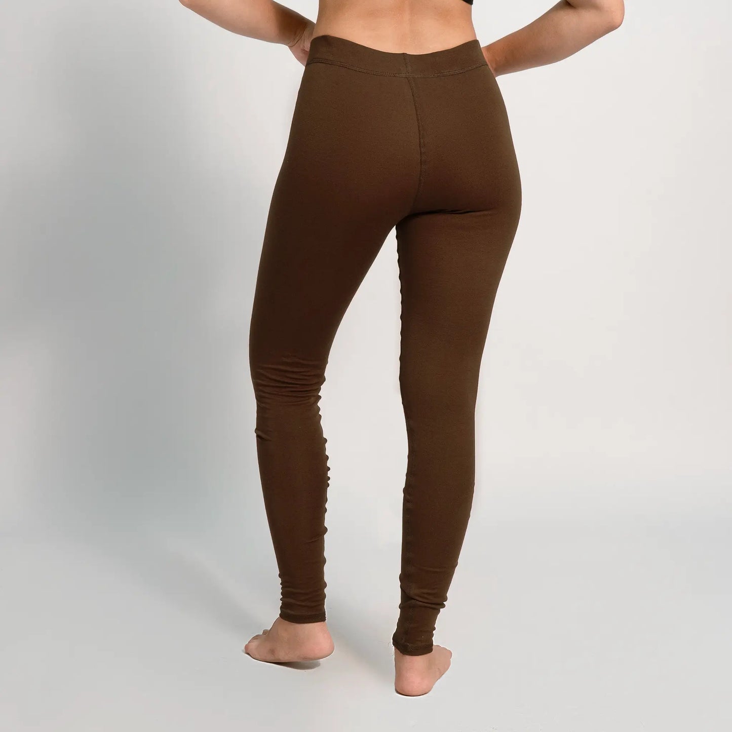 womens ultra soft leggings color brown