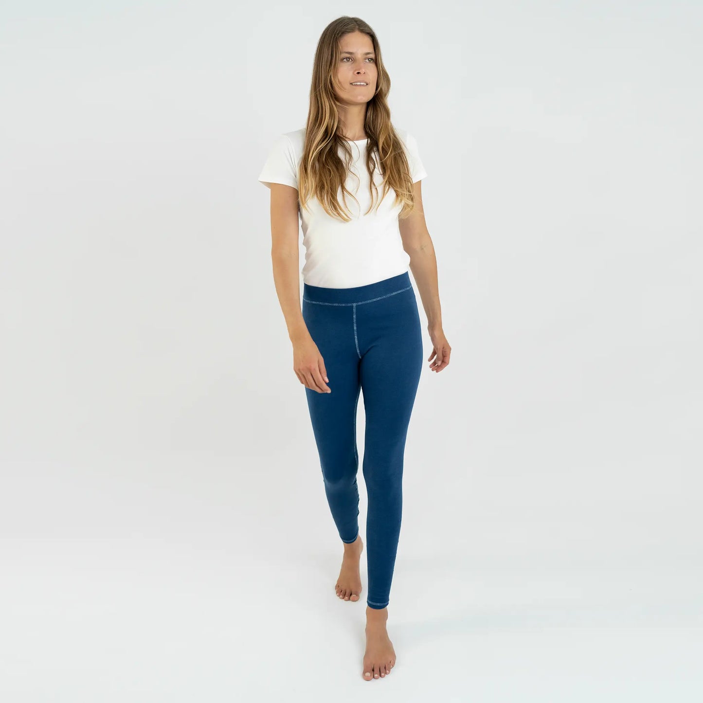 womens hypoallergenic leggings color natural blue