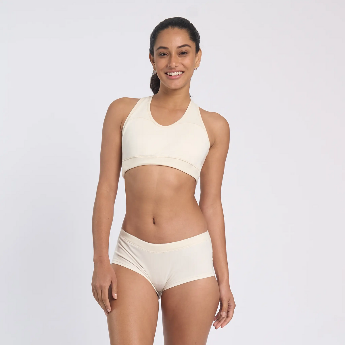 natural womens hypoallergenic panties color Undyed