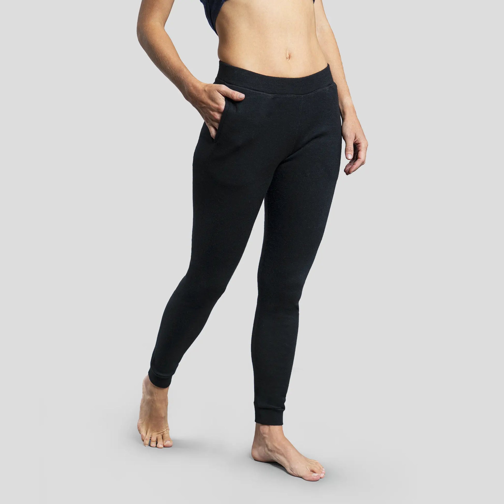 womens mostcomfortable sweatpants midweight color black